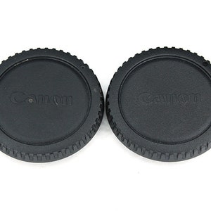 Body Cap for Canon EOS SLR Cameras Set of 2 Original