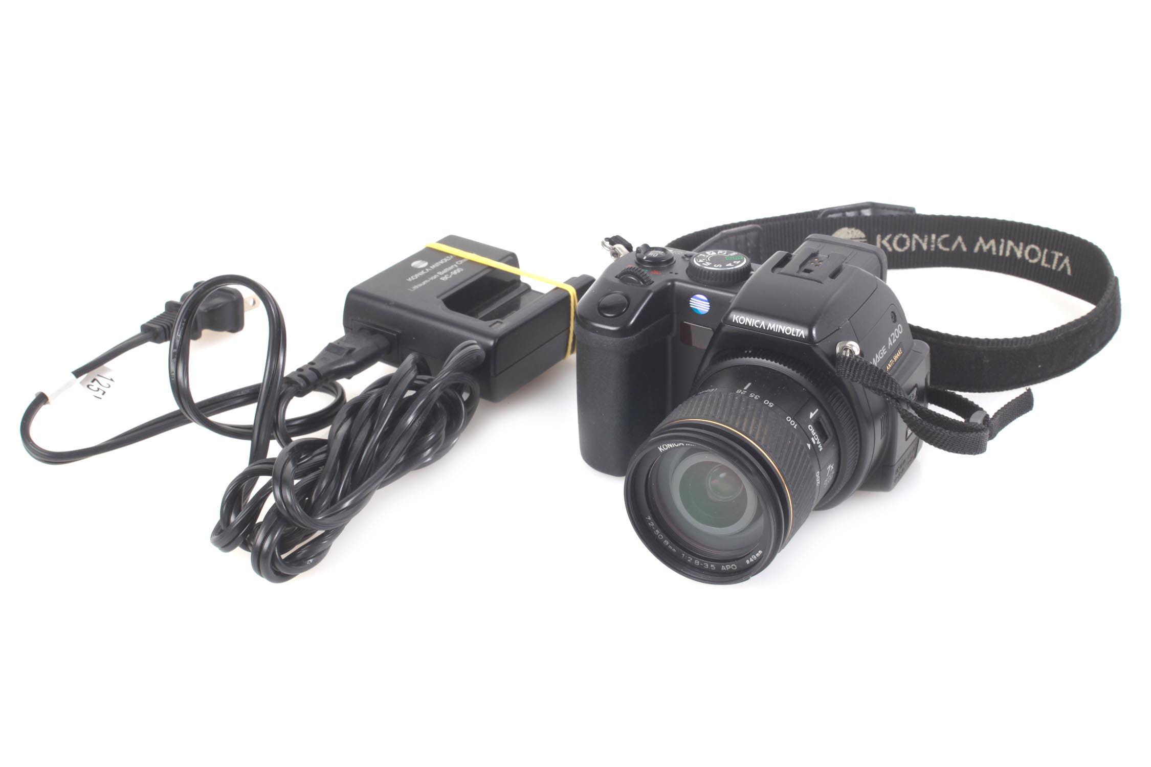KONICA MINOLTA DIMAGE A200 28-200mm 高倍率ズーム ディマージュ
