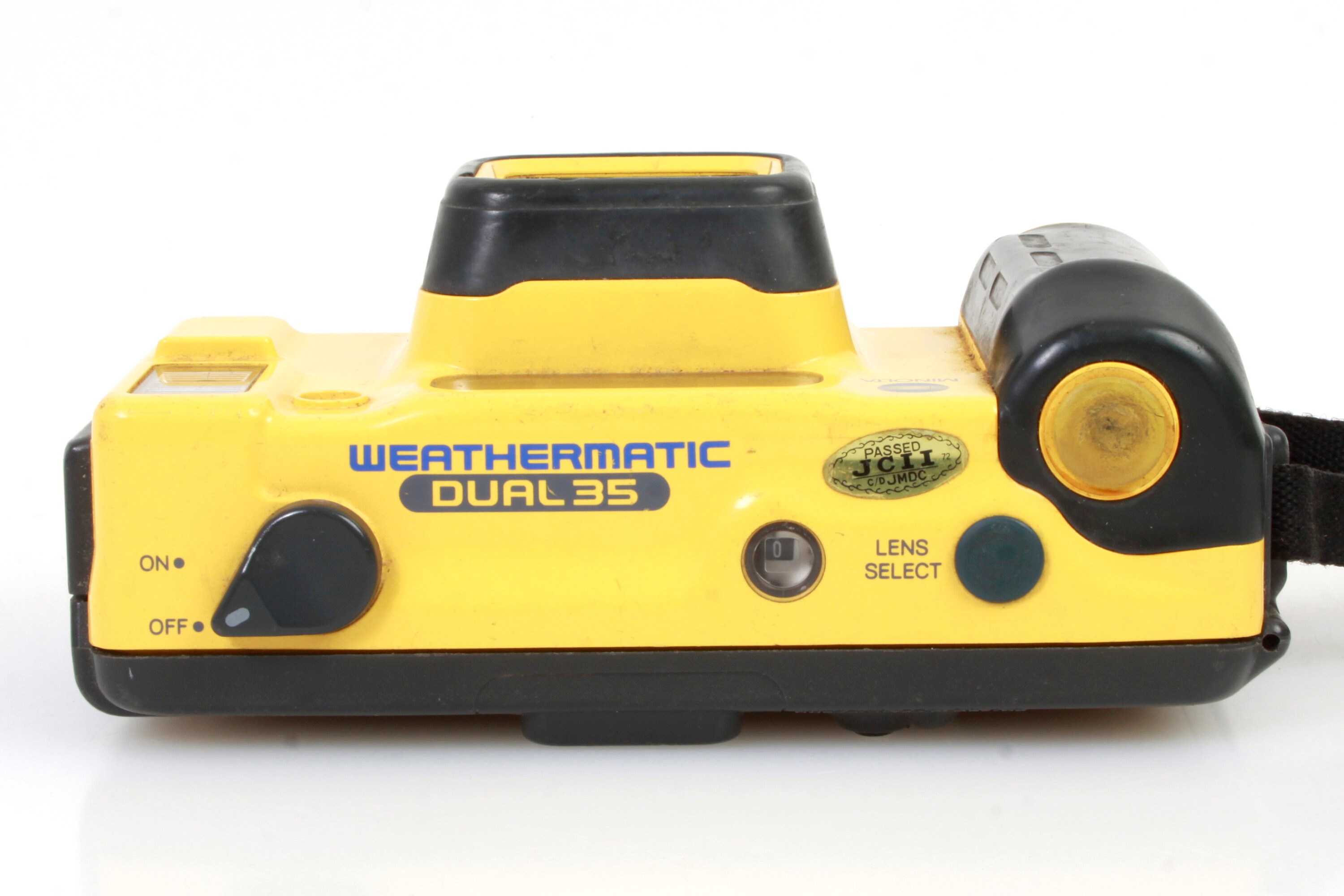 Vintage Minolta Weathermatic A Yellow Underwater Diving