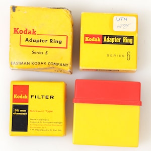 Kodak Boxes Assorted Lot of 4