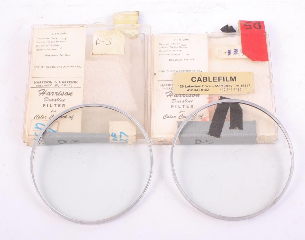 YID filtre à brouillard Filtre doux Diffusion noire 1/8 Kit de filtre d