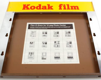 Vintage 60s-70s Kodak Retail Store Film Display Rack - Etsy