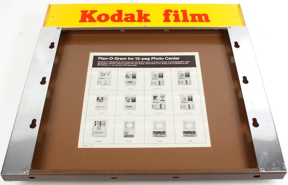 Vintage 60s-70s Kodak Retail Store Film Display Rack - Etsy