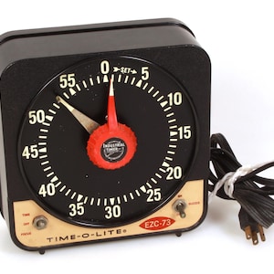 Industrie Kurzzeitmesser Time-O-Lite Modell EZC-73 Dunkelkammer Timer