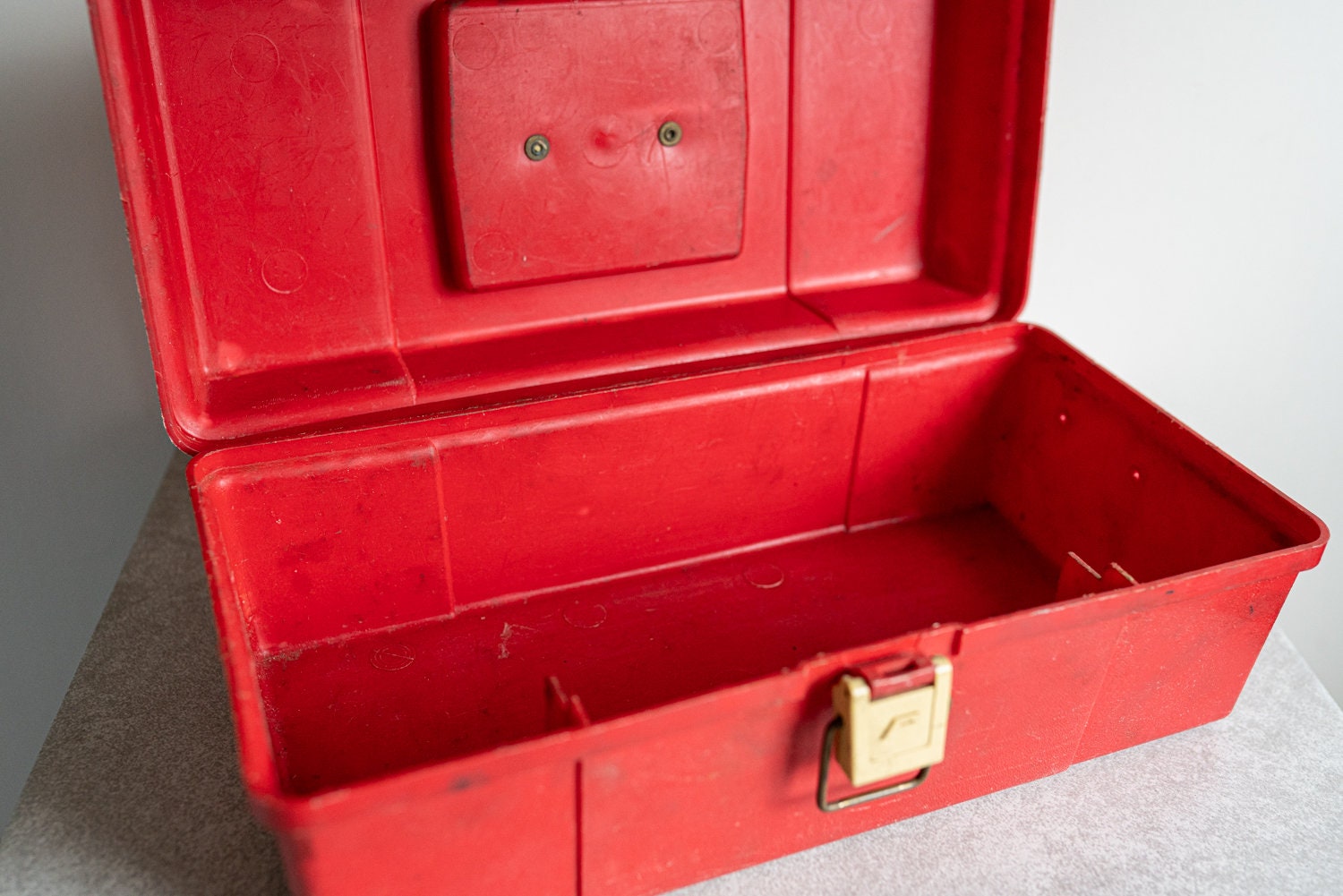 Vintage Red Tackle Box - Circa 1980s - Etsy