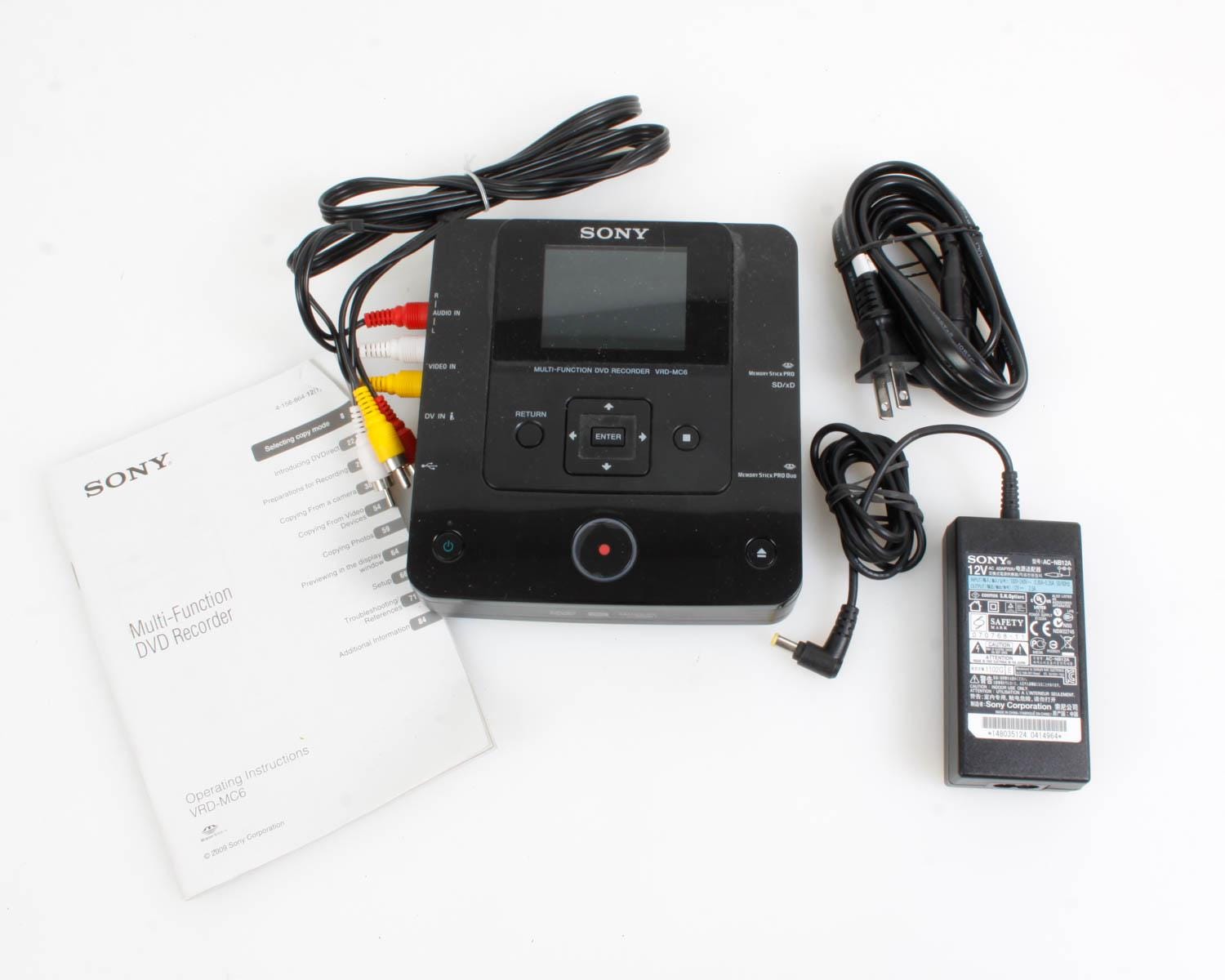 Sony VRD-MC6 Multifunction DVD Recorder - Etsy Canada