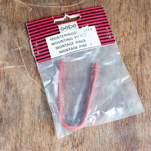 Vintage Red Gepe 35mm Slide Mounting Tweezers - New Old Stock