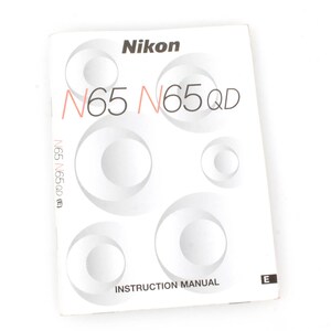 Nikon N65 Manual