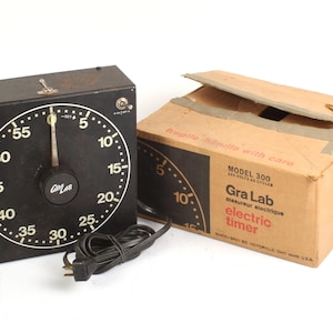 Minuterie Numérique Gralab 500 LSI Vintage – Comme Neuve – Boîtier D'origine