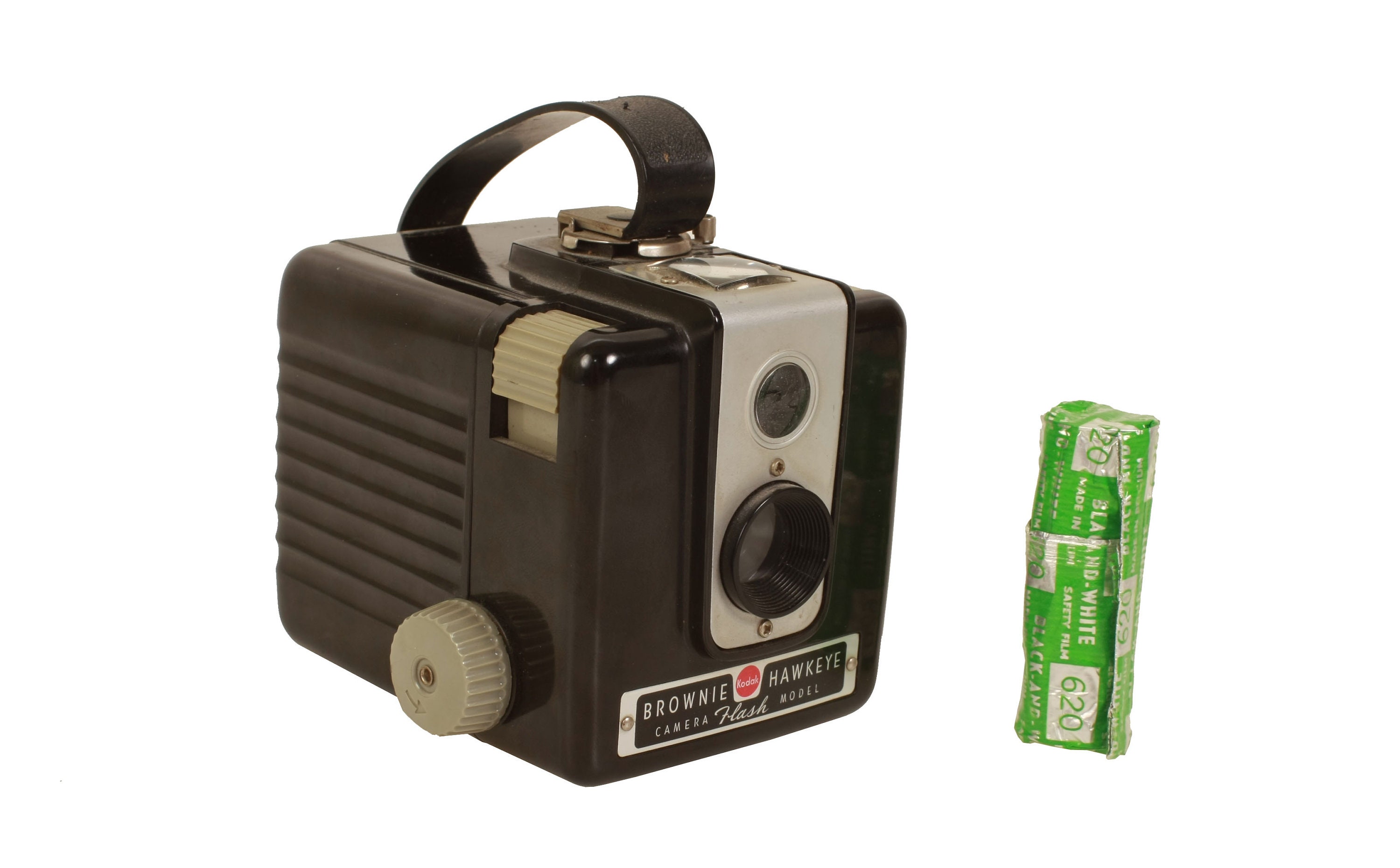 Kodak Brownie Hawkeye Flash Camera With 620 B&W Film Roll - Etsy 日本