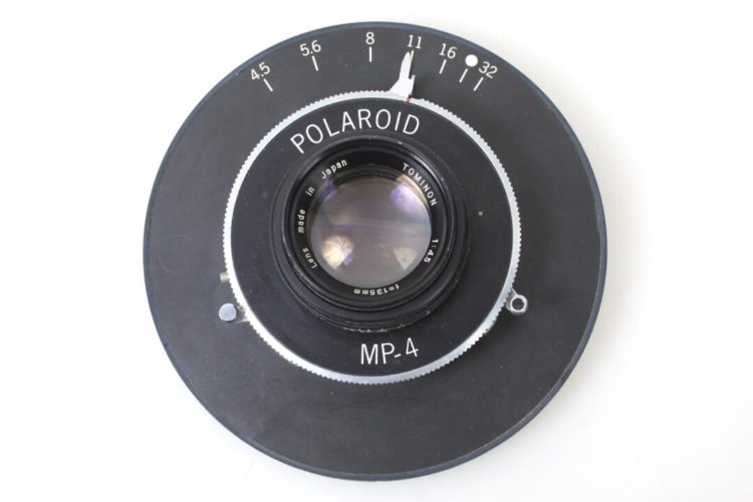 POLAROID MP-4 TOMINON レンズ F4.5 Polaroid Mp4 Copal Shutter + Ring + Lens Board W 135mm 4.5 Lens - Etsy