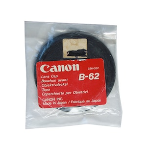 CANON 62MM Front Push On Lens Cap for Canon FD 35-70 28-55 Zoom Lens
