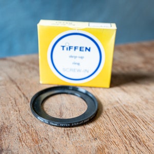 Tiffen 55mm to 72mm Step Up Ring in Box, New Old Stock