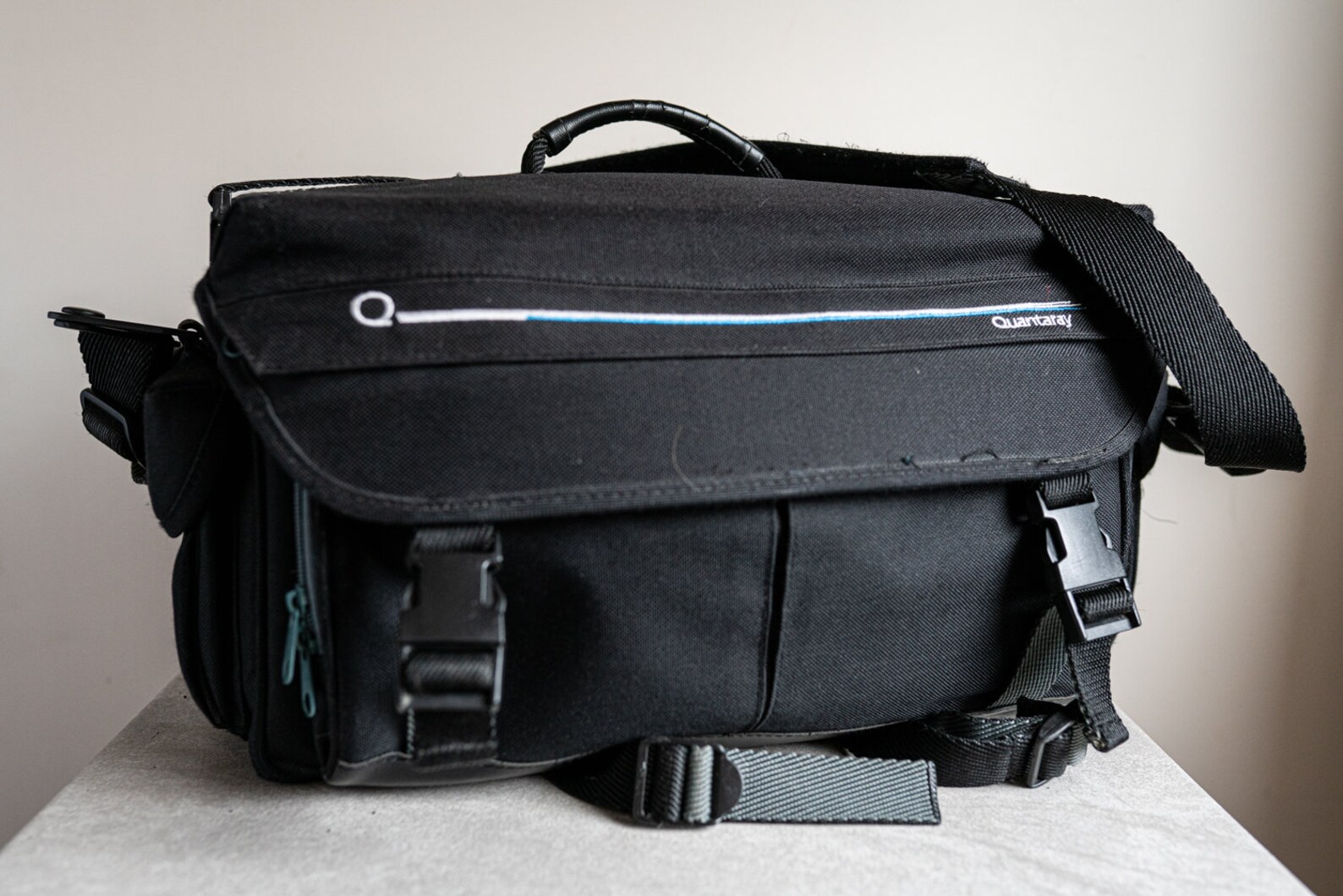 Vintage Heavy Duty Black Quantaray Camera Bag Etsy UK