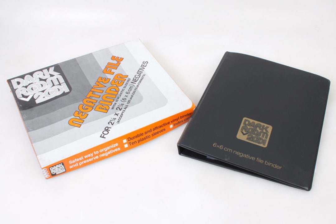 Medium Format Negative File Binder – 120/220 Film, 6x6 - Etsy