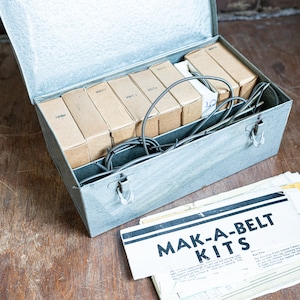 8mm / 16mm Projector Belt Kit - Make Your Own Belt w/ Different Gauge Springs