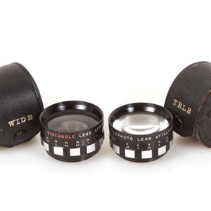 【美品】Canon 広角＆望遠レンズセット シリーズ6 望遠＆広角レンズセット（ケース付き） - Etsy 日本