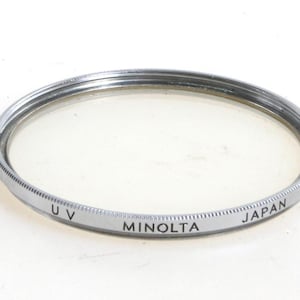 UV Minolta 52MM F52NA Vintage Chrome Original