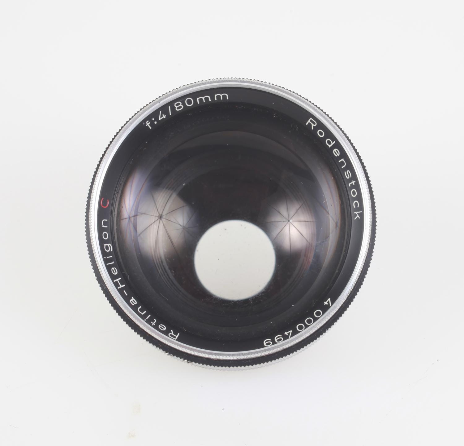 Kodak 80mm F/4 Rodenstock Retina-heligon C Camera Lens W/hard Case