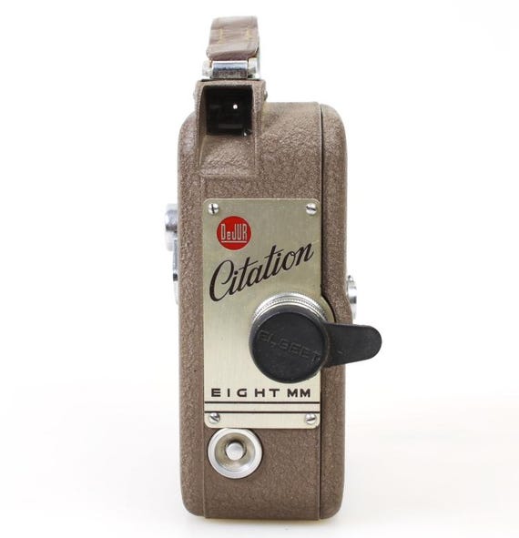 古い　カメラ Vintage Citation Dejur 8mm Movie Camera in Original Box - Etsy Israel