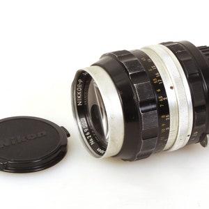 Télézoom Nippon Kogaku Auto Nikkor 80-250 Mm - Occasion - Objectif Vintage