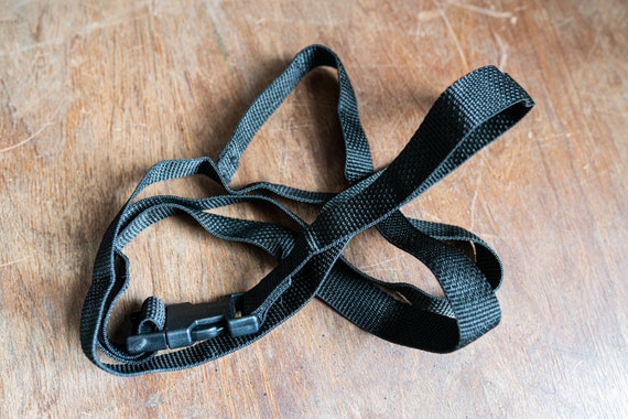 Vintage Black Waist Belt Strap - Like New - Etsy