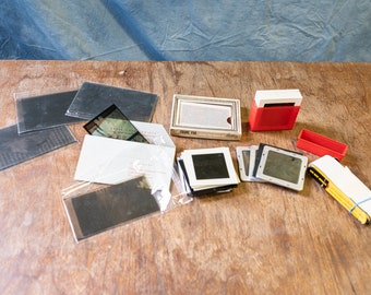 Various Transparency Lot - Slide and Negative Transparencies - Various