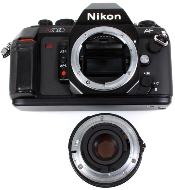 ニコン N2020 オートフォーカスフィルムカメラ - Etsy 日本