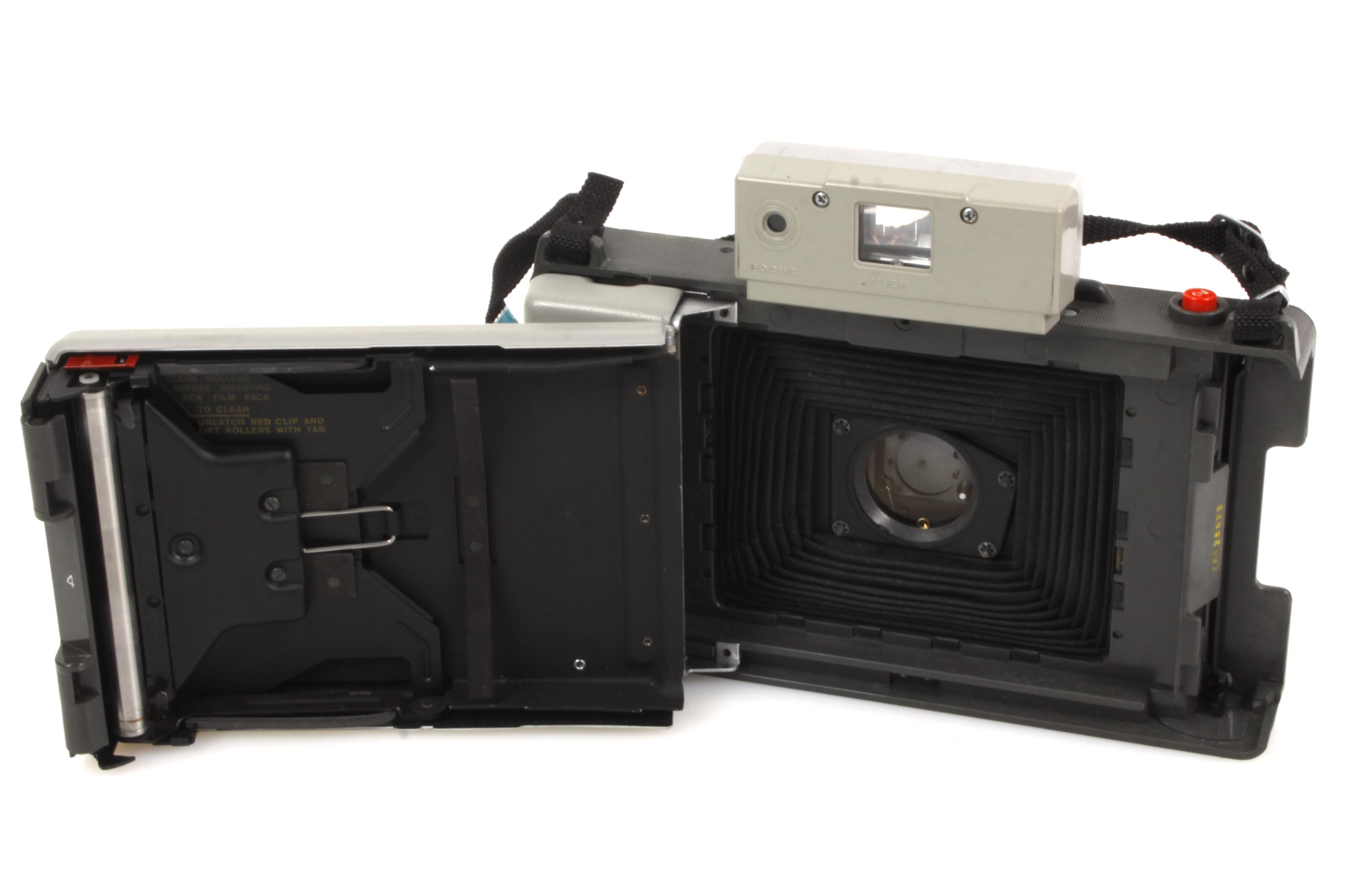 ポラロイドカメラセット（フラッシュ、タイマー、ケース付き