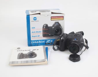 Konica Minolta Dimage Z3 in Box TESTED WORKING - Etsy
