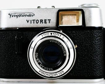 Voigtlander VITO CL Vintage Film Camera W/ 50mm F2.8 Lens +