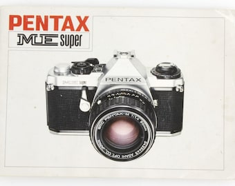Pentax ME Super Camera Manual Original
