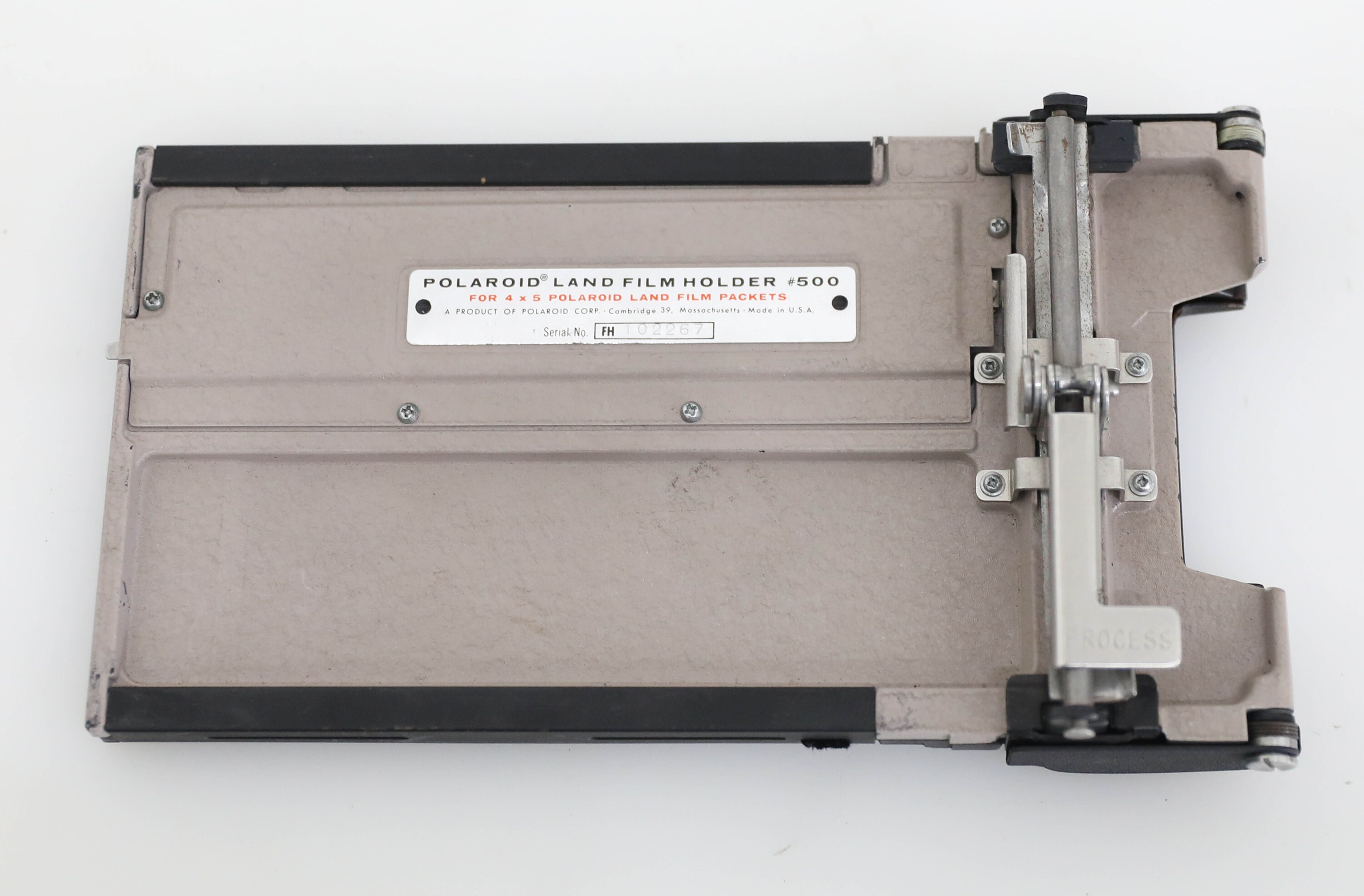 polaroid 4x5 film holder