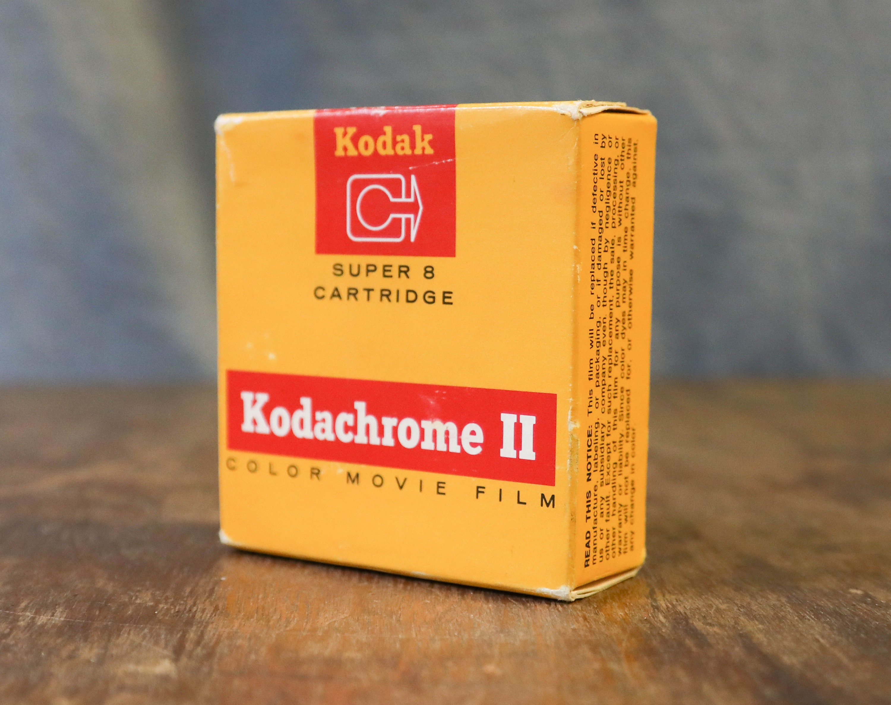 Unopened Kodak Kodachrome II Super 8 Film Cartridge Exp 1972 -  UK