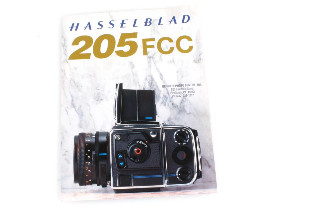 Hasselblad 205FCC Camera System Brochure - Etsy