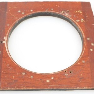 Vintage Lens Board 5.25x5.5 In, 95mm Opening For 4x5 Large-format Cameras - Used, Durable, Easy Swap