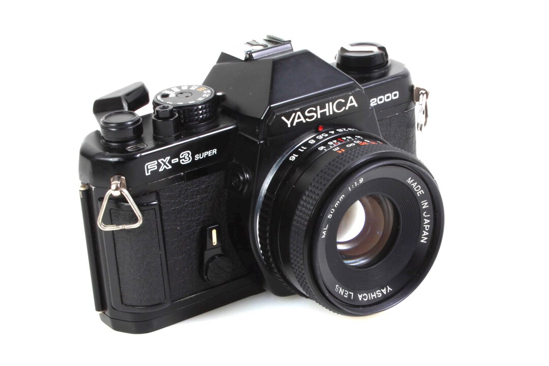 Buy Yashica FX-3 Super 35mm Film Camera W/ 50mm F/1.9 Lens Online