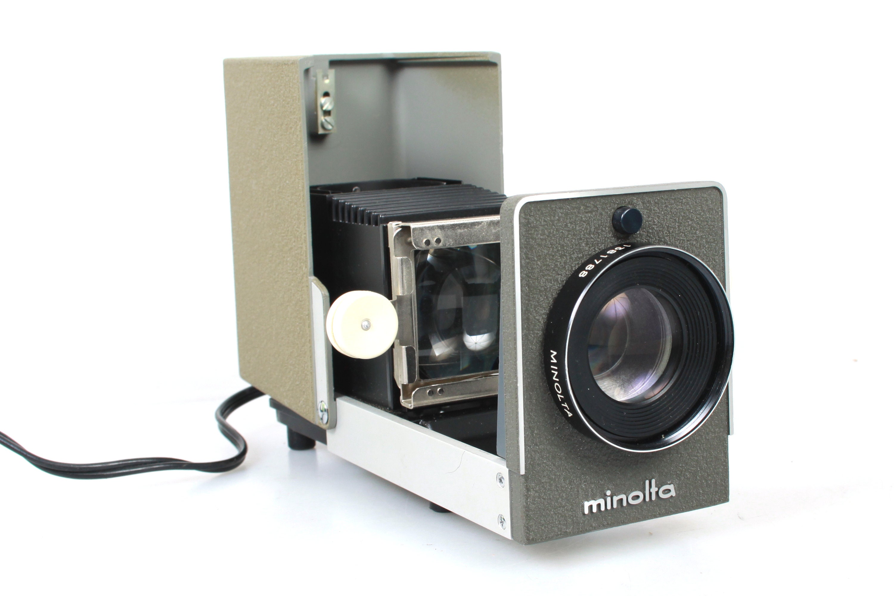 Minolta Mini 35 Slide Projector With Original Case + 2 Extra