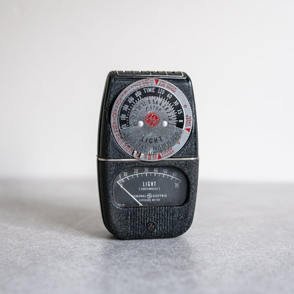 GE Exposure Meter - Art Deco Light Meter - For Prop or Display
