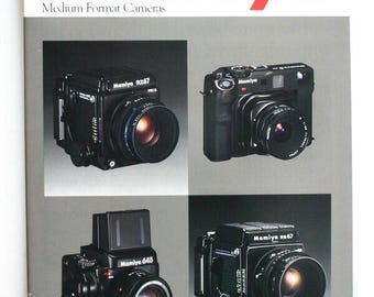 Livret d'informations sur les appareils photo moyen format Mamiya