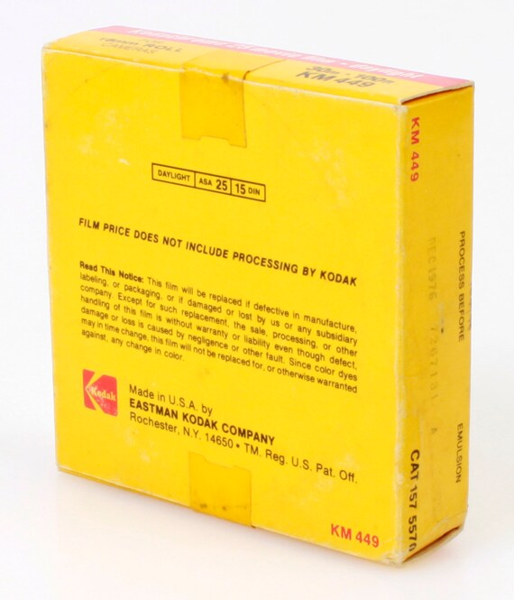Kodak Kodachrome 25 Color Movie Film 16mm 100ft Expired