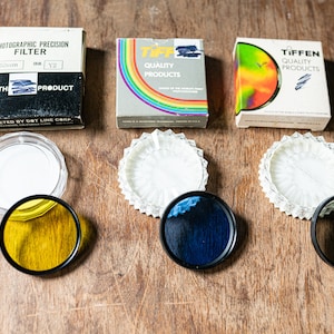 52mm Filter - 3er Set - Gelb, Blau und Neutrale Dichte