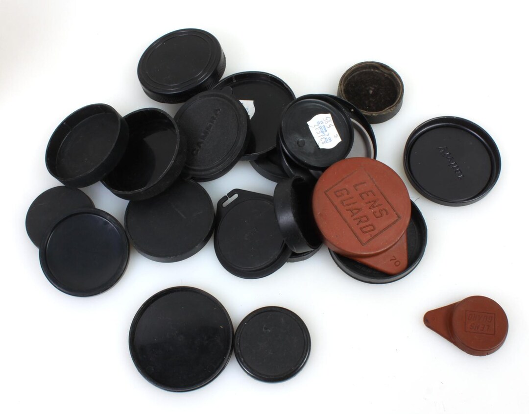Camera Lens Caps LOT, 25 Various Sizes - Etsy