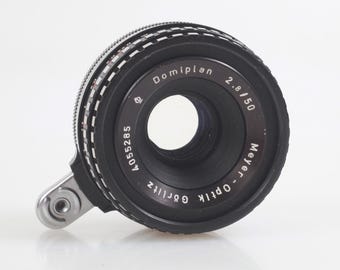Vintage EXA Domiplan 50mm f/2.8 Lens for Ihagee Exakta Camera