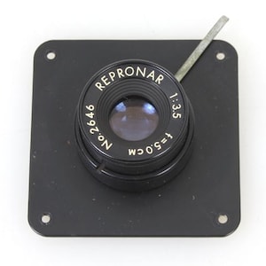 Repronar 50 mm 3,5 Vergrößerungslinse On Board W Haltering