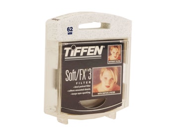 Tiffen 62mm Soft/FX 3 Lens Filter New