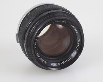 Objetivo Olympus G. Zuiko 50 mm f/1.4 (tal cual)