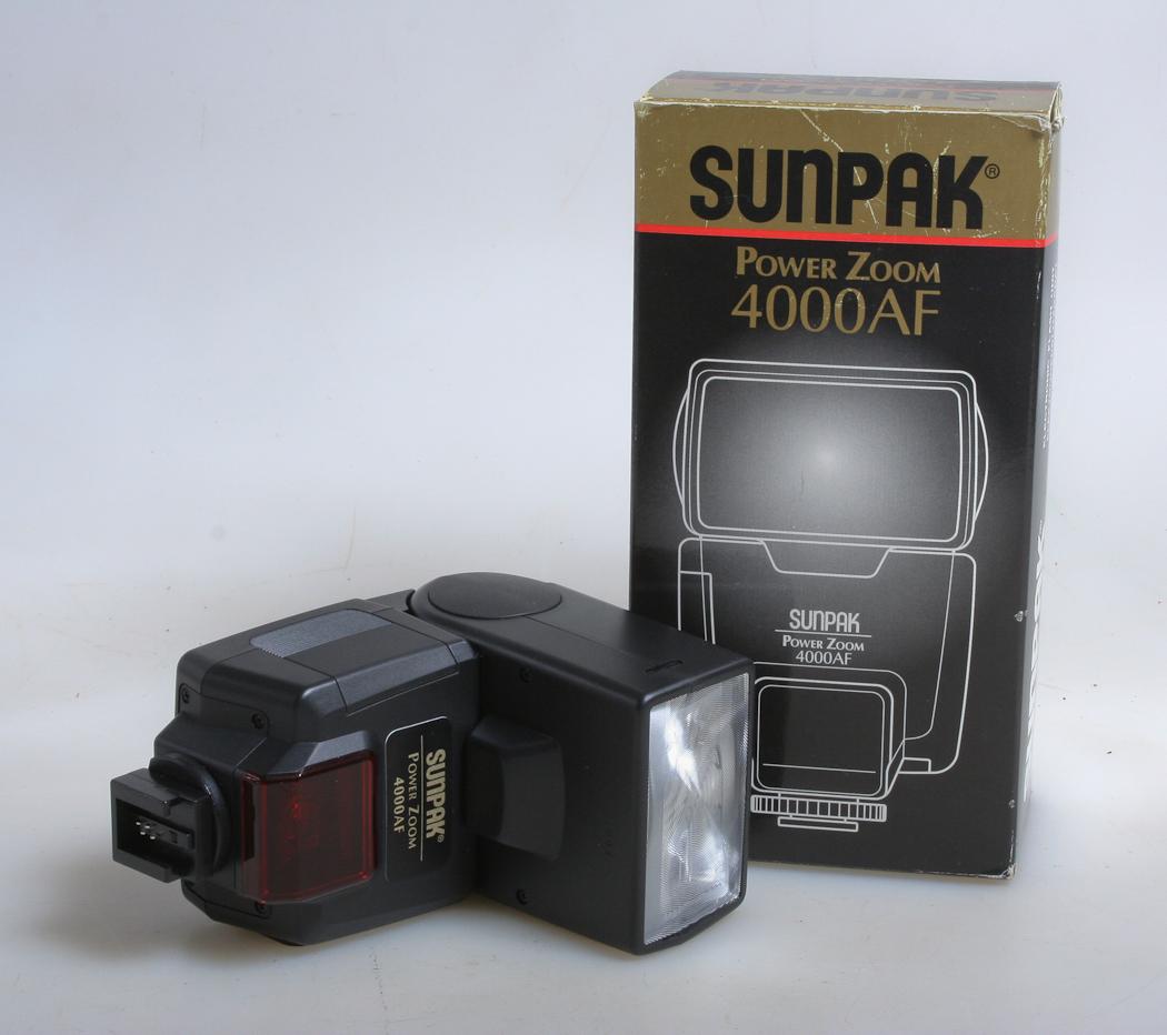 SUNPAK Auto ZOOM 4000 箱付き 2026年最新】Yahoo!オークション