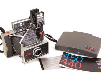Vintage Polaroid 250 Land Camera Instant Film, AS IS