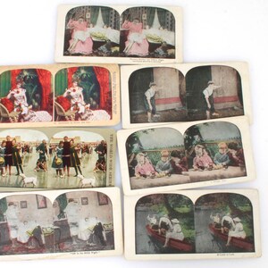 Stereoview Cards Lot of 7